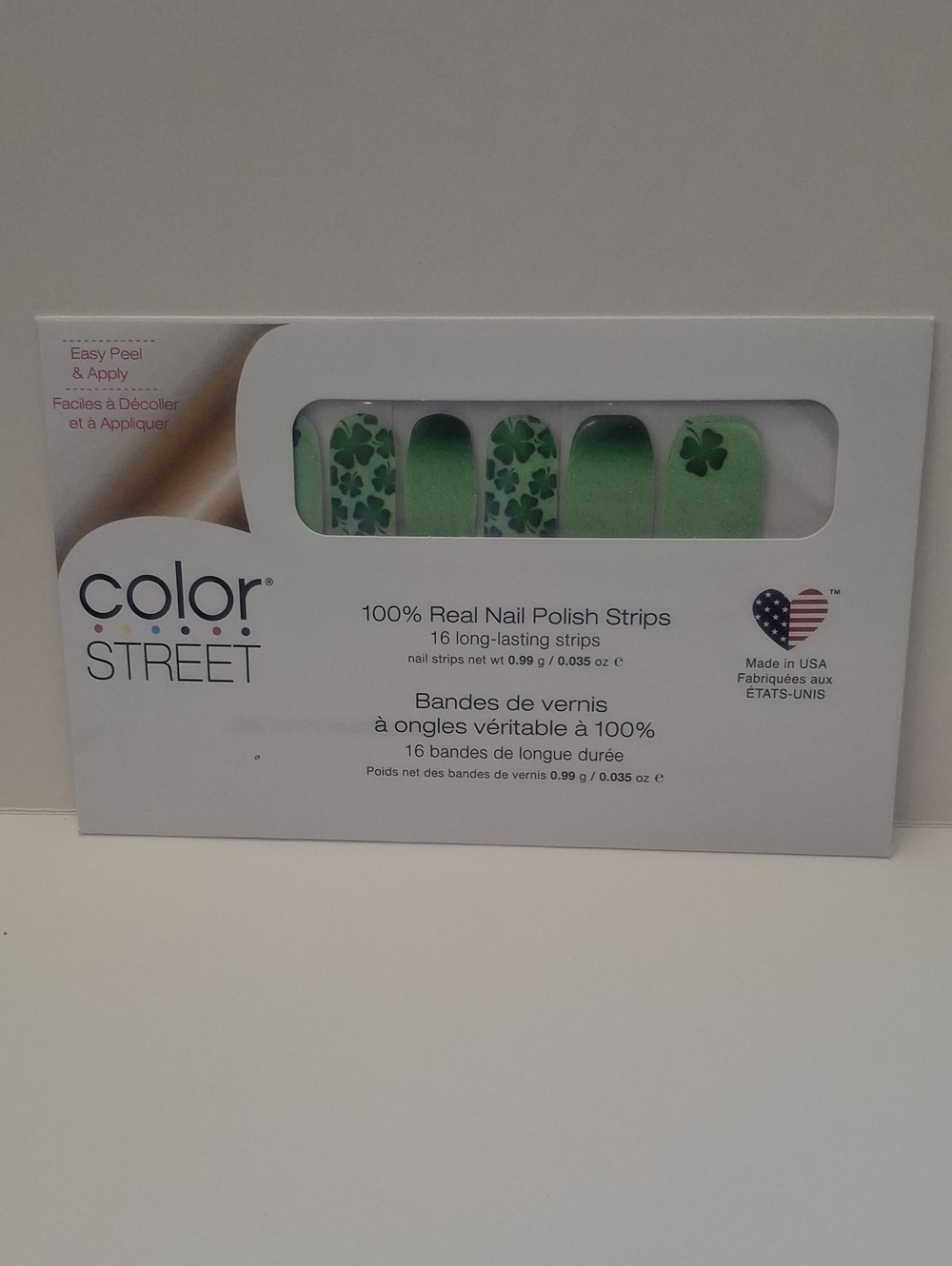 Color Street Green Shamrock & Ombre Nail Polish Strips - My Lucky Charm